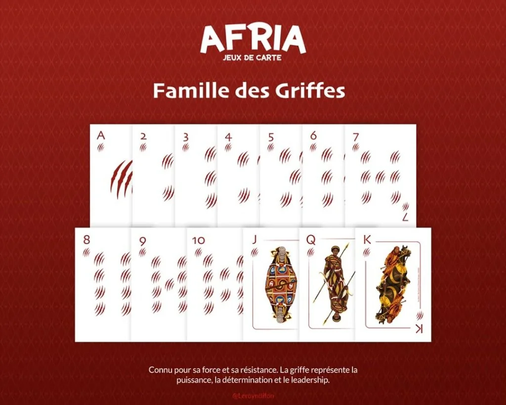 Famille des Griffes — Cartes Édition Bénin